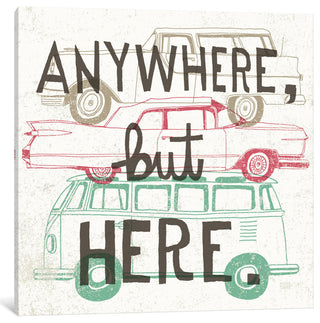 "Road Trip Keep on Going" by Oliver Towne, 12x12x1.5