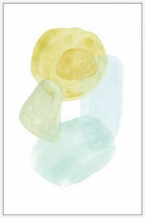 "Pastel Set" Floater Framed Painting Print on Canvas, 40"x60"
