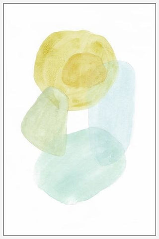 "Pastel Set" Floater Framed Painting Print on Canvas, 40"x60"