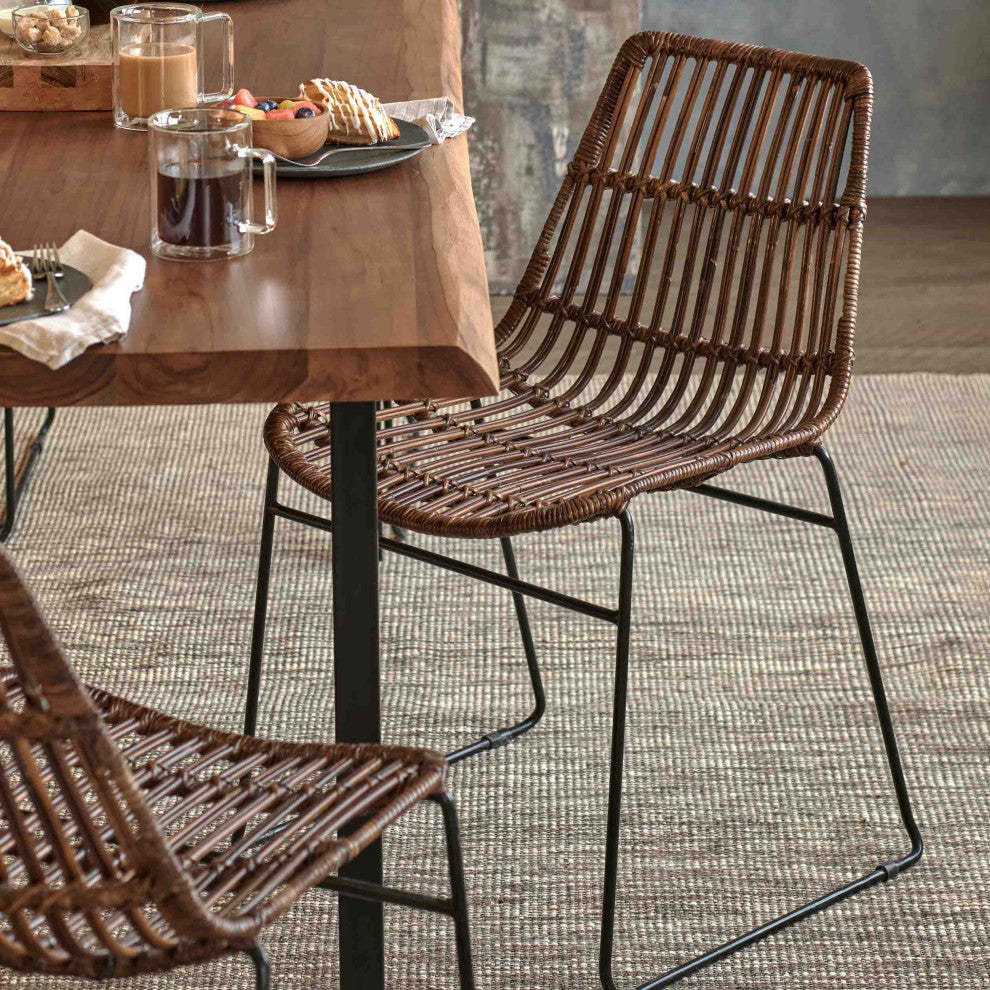 Brisbane Woven Rattan Chair - Thumbnail 2