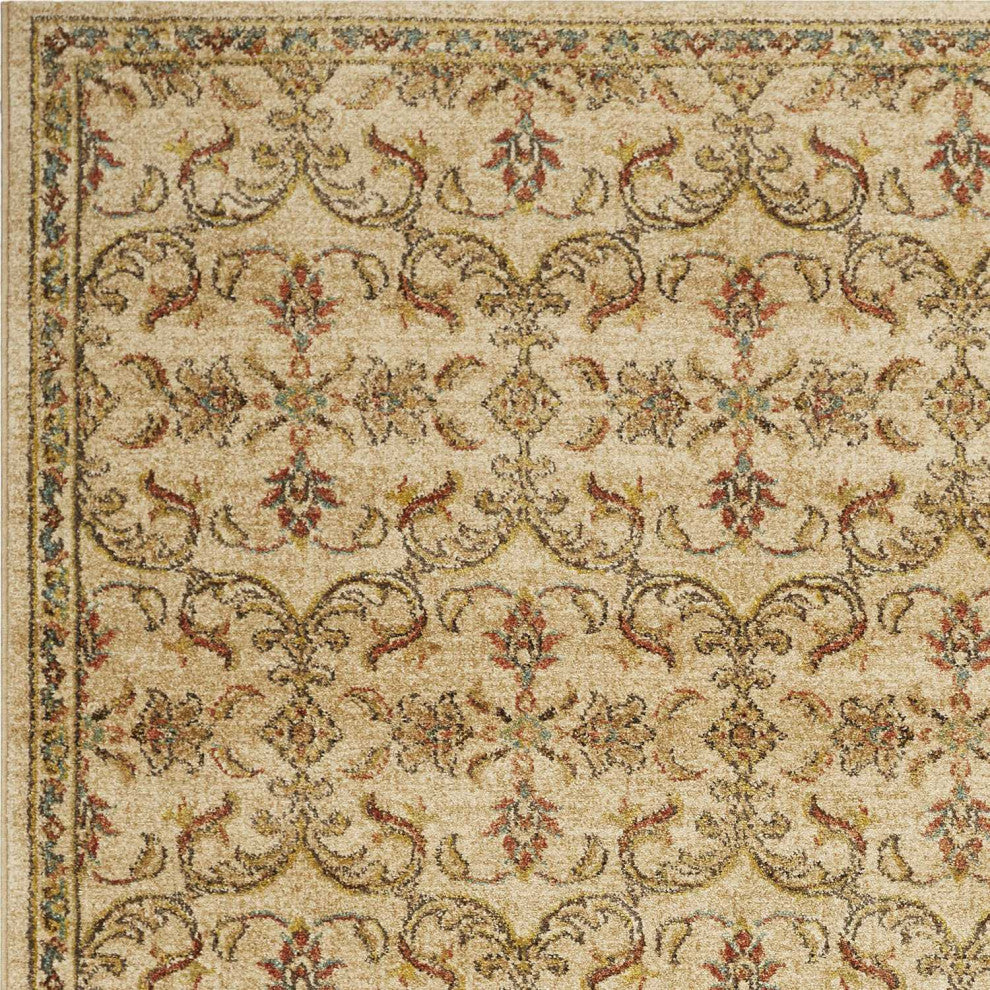 118" X 158" Sand Polypropylene Rug