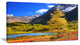 Beautiful Kamchatka Mountains, Landscape Canvas Wall Art, 32"x16"