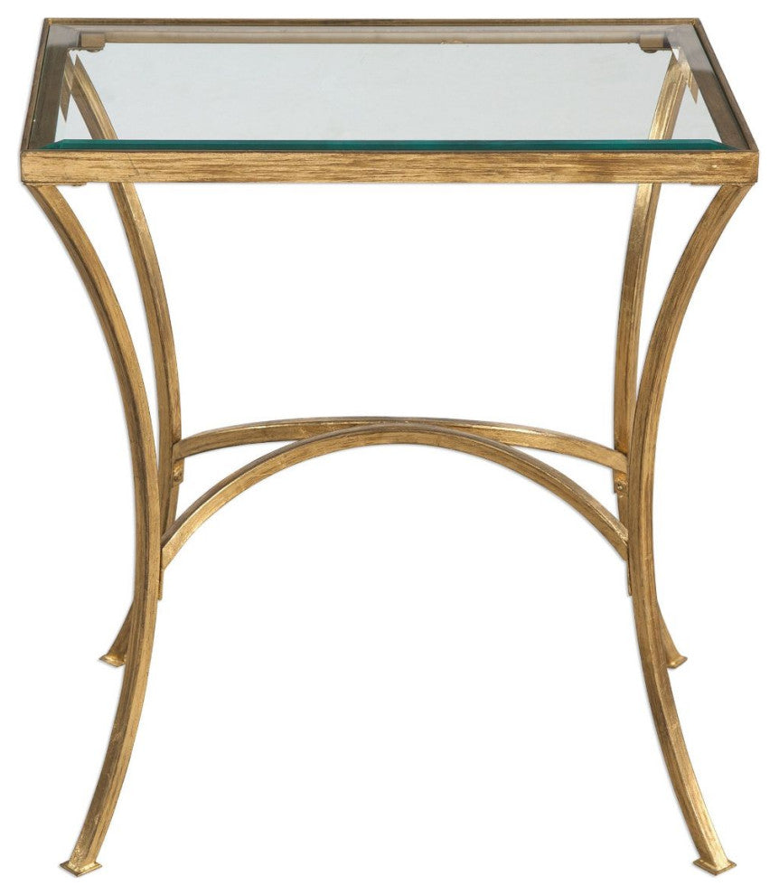 Uttermost Alayna Gold End Table