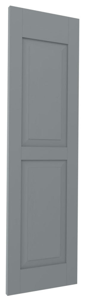 Two Equal Raised Panel Shutters (Per Pair)
