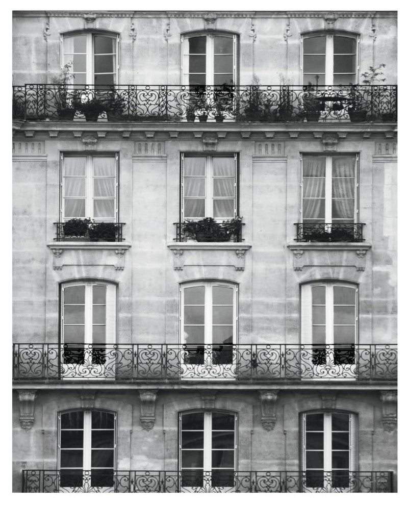 "Across the Street II" Digital Paper Print by Laura Marshall, 22"x26"