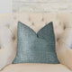 NewEra Bliss Blue Luxury Throw Pillow, 20"x20"