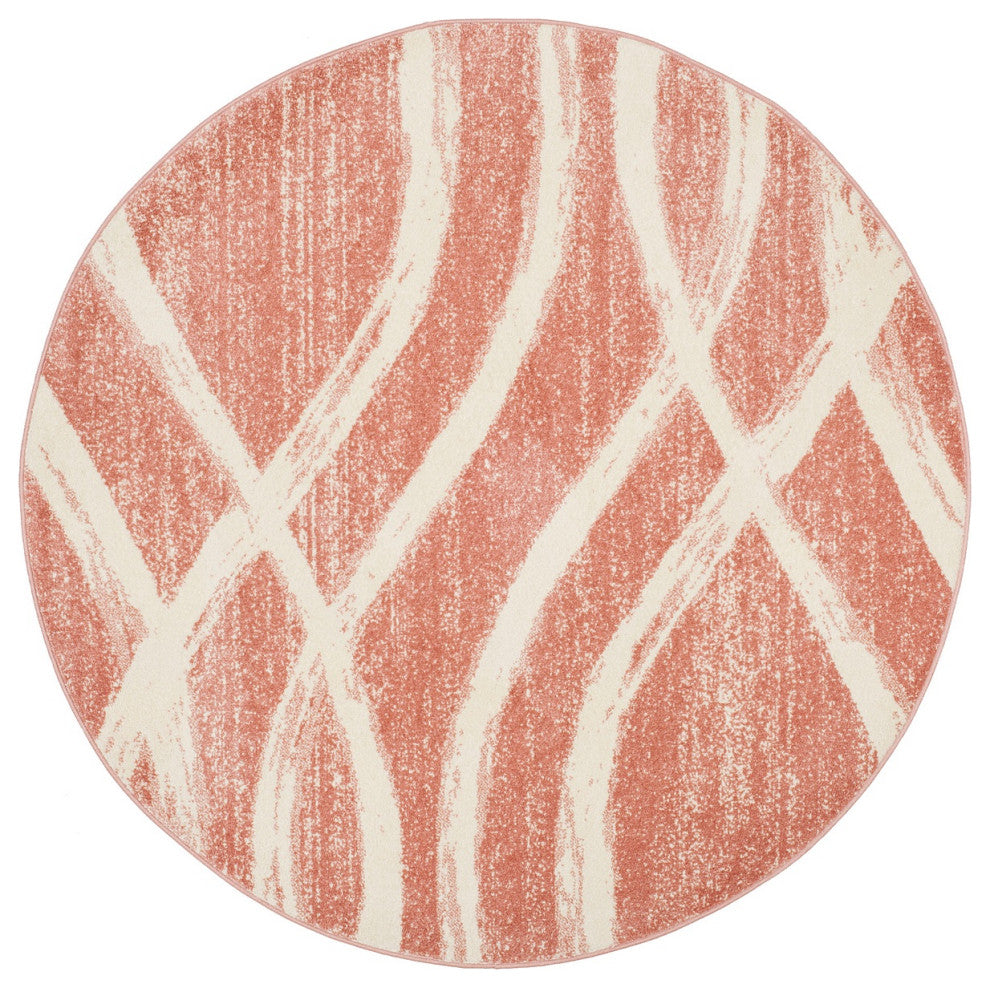 Safavieh Adirondack Adr125Z Floral Rug, Rose/Cream, 2'6"x6'0" Runner