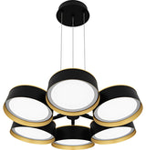 Byrnes LED Chandelier in Matte Black