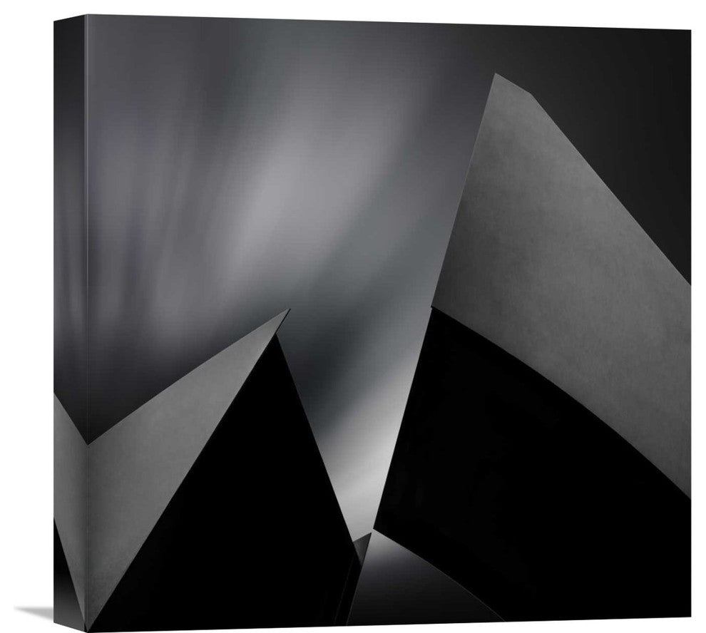"Structura" Stretched Canvas Giclee by Gilbert Claes, 16"x16"