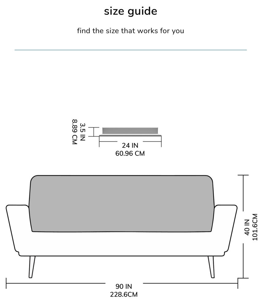 Yung Wall Mounted Shelves, Black, 24"