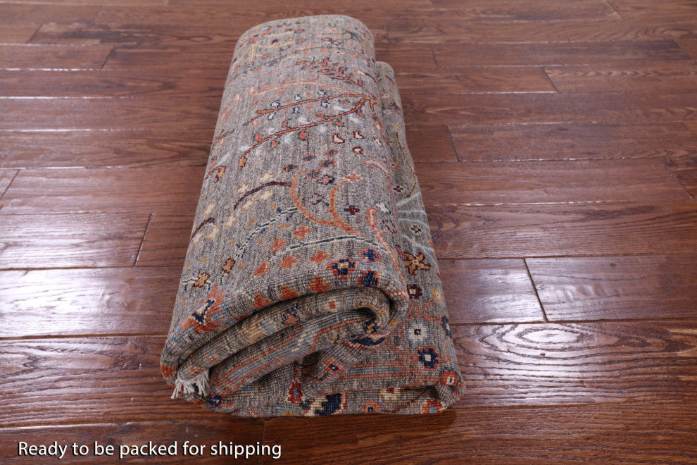 5' 3" X 6' 7" Persian Tabriz Handmade Rug Q10119