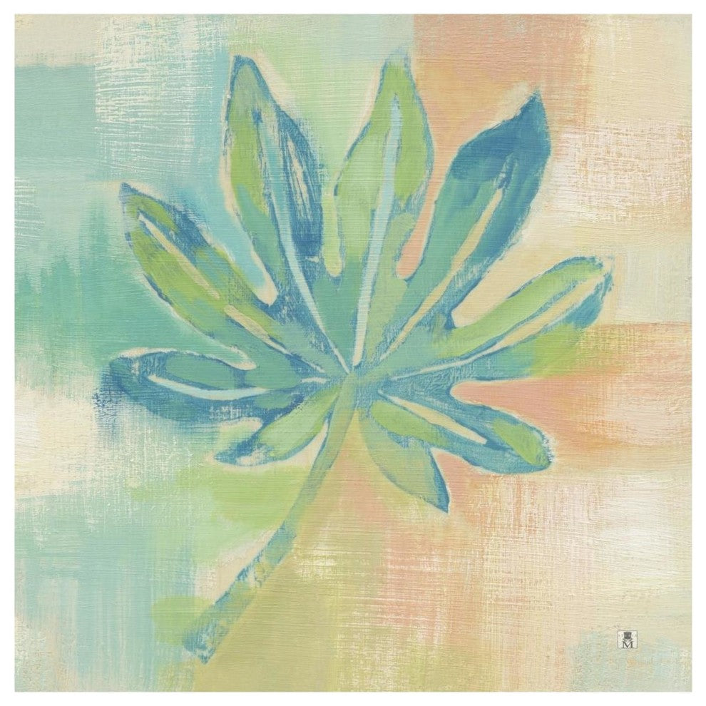 "Beach Cove Leaves IV" Digital Paper Print by Studio Mousseau, 20"x20"