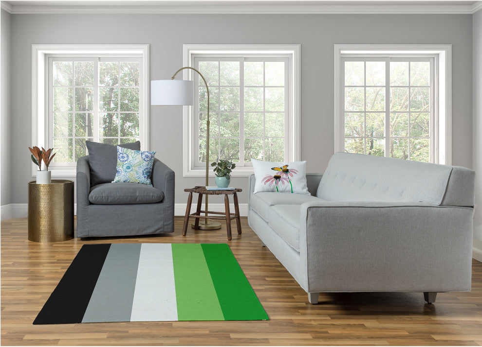 Aromantic Chenille Rug, Aromantic, 4'x6'