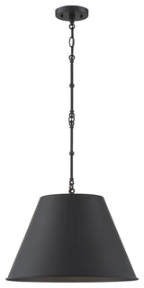 Savoy 7-132-1-89, Alden 1 Light Black Pendant