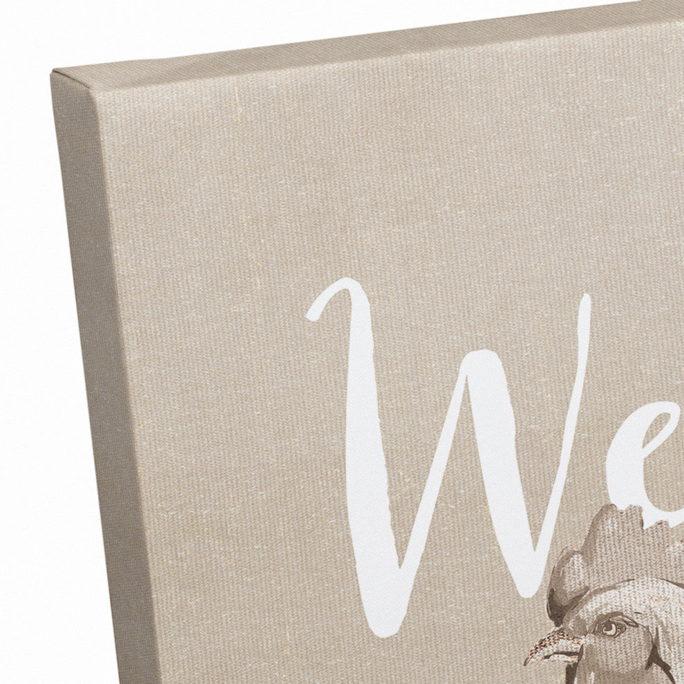 Welcome to our Coop 16x20 Canvas Wall Art