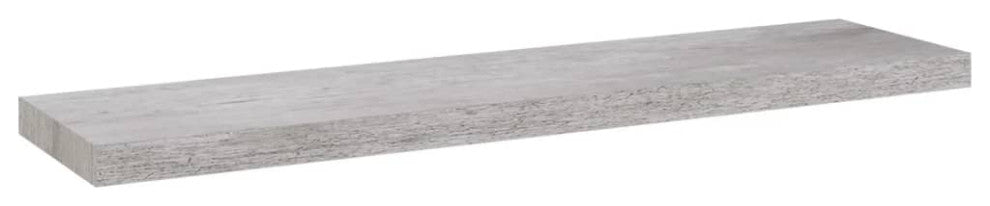 vidaXL Wall Shelf Floating Shelf Display Shelf Wall Mounted Concrete Gray