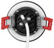 2" LED Gimbal Recessed Downlight, Black, 2700k