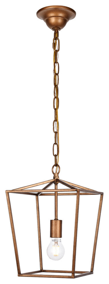Living District LD6008D9G Maxime 1-Light Pendant
