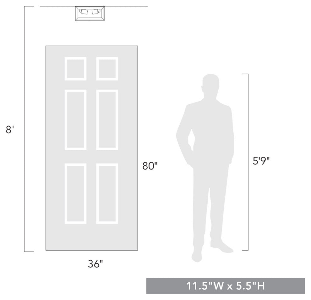 Smyth Flush Mount With Clear Glass Shade