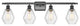 Innovations 516-4W-BK-G654-6-LED 4-Light Bath Vanity Light, Matte Black