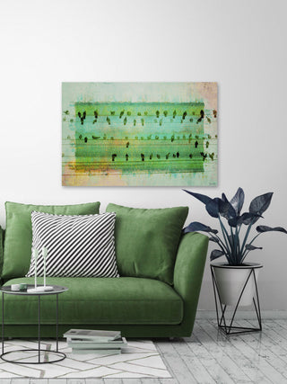 "Wire Nap" Fine Art Canvas Print, 36"x24"