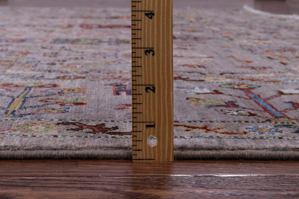 8' 1" X 10' 0" Persian Gabbeh Tribal Handmade Wool Rug - Q13002
