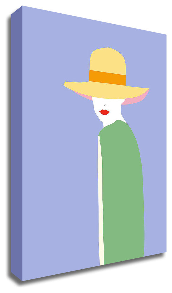 Lady No. 6 by Sean Salvadori, Print on Canvas, 20"x28"