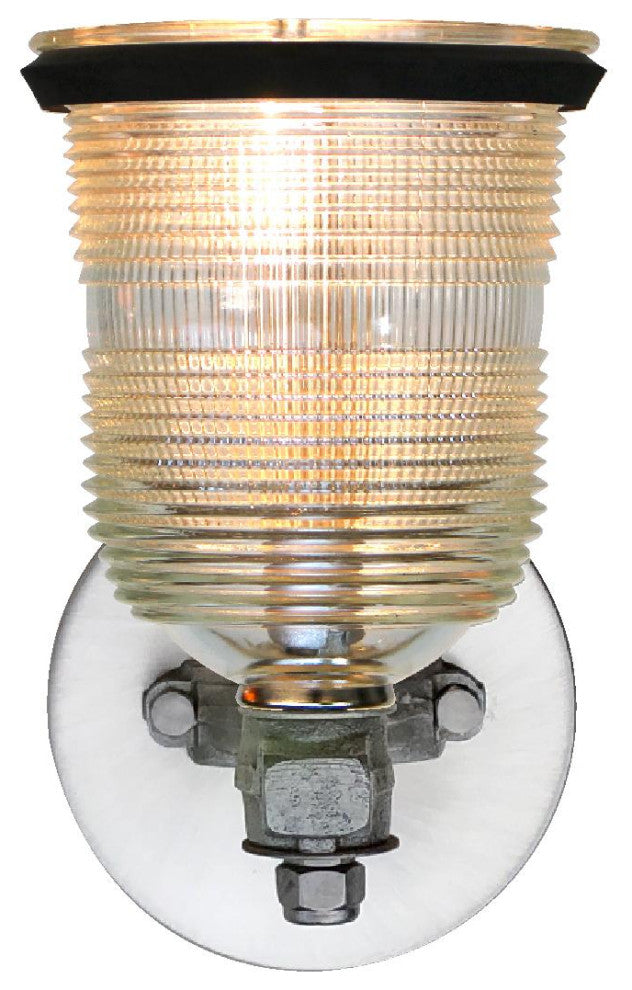 Piston Connecting Rod Runway Light Sconce, Clear Globe