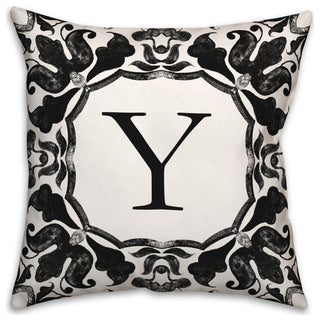 Y Monogram 18x18 Indoor / Outdoor Pillow