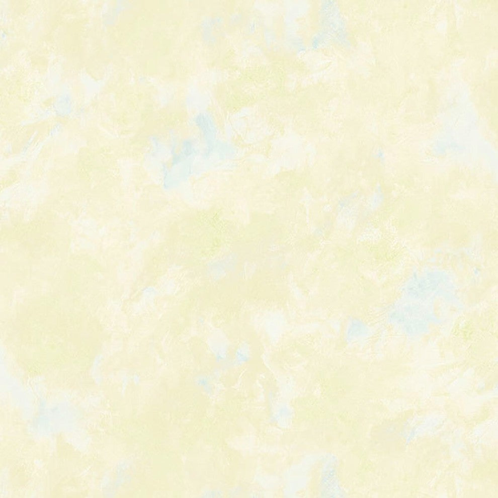 Rose Gardens 2, Romantic Floral Flower Light Yellow Wallpaper Roll