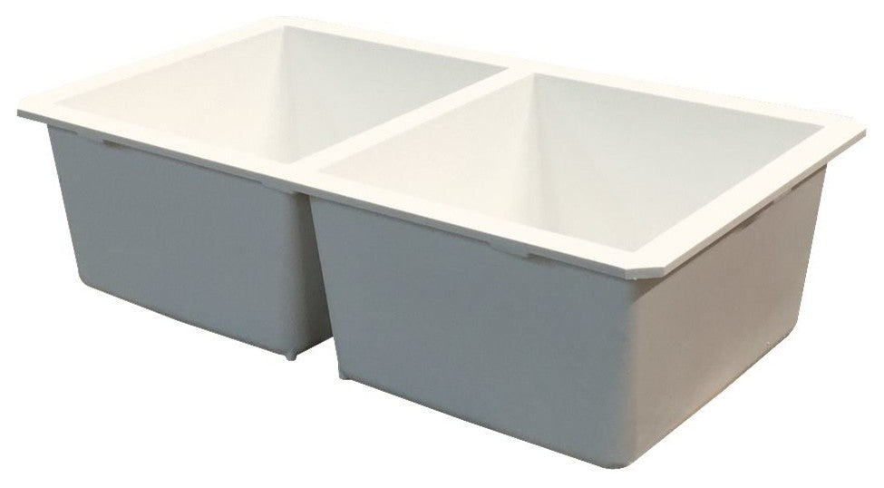 Transolid Radius Granite 31-in Undermount Kitchen Sink