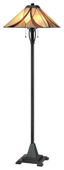 Quoizel Asheville Two Light Floor Lamp TFAS9360VA