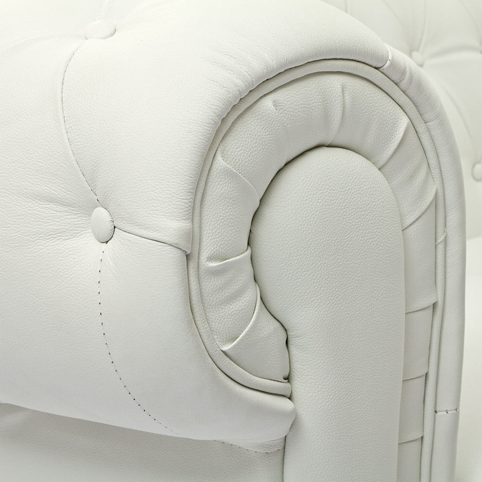 Modern Contemporary Living Room Sofa White