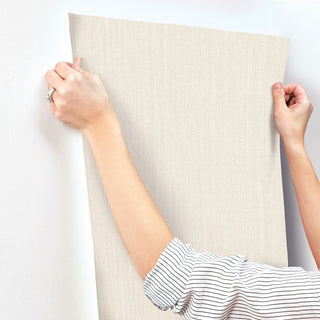 Dutch Braid Wallpaper, Linen