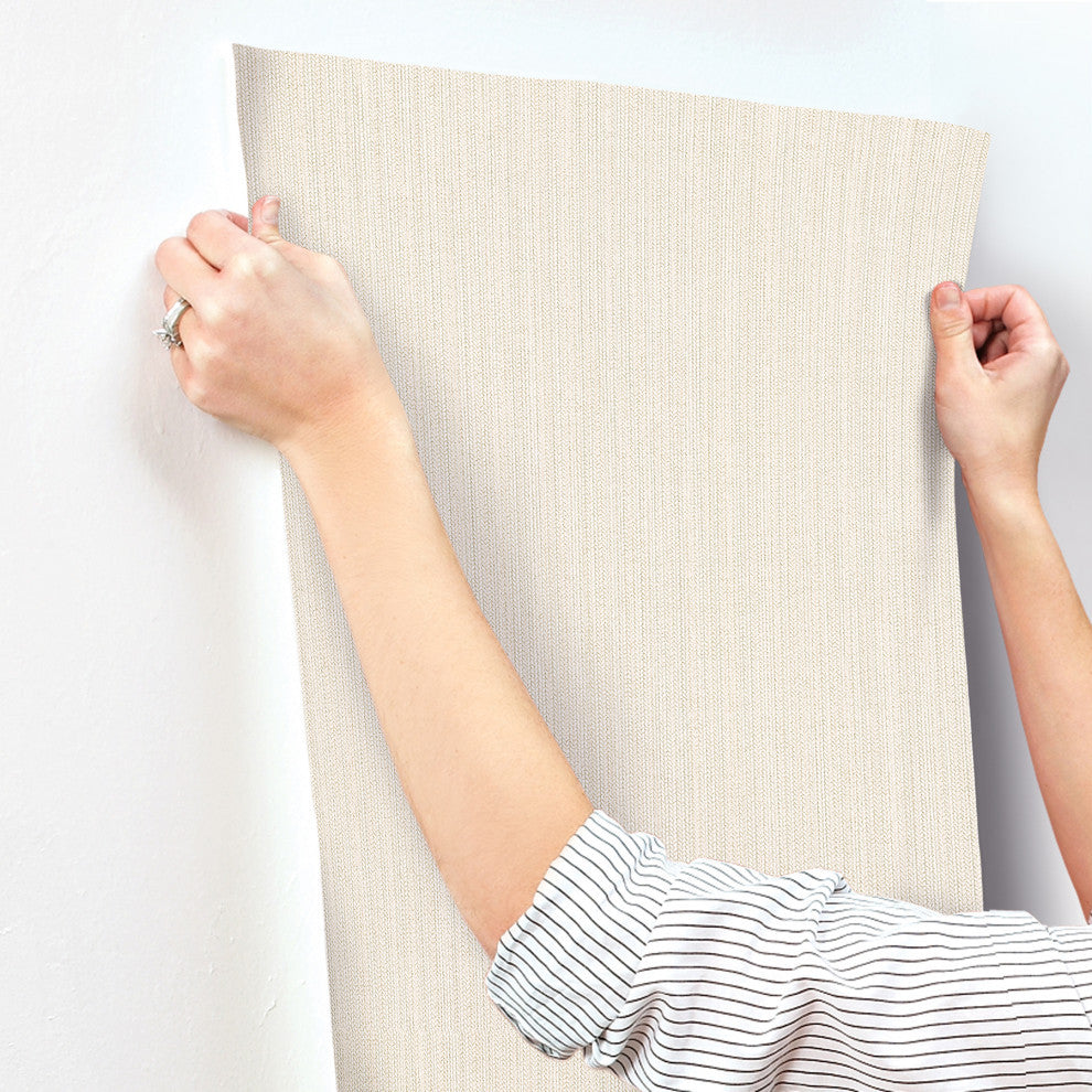 Dutch Braid Wallpaper, Linen