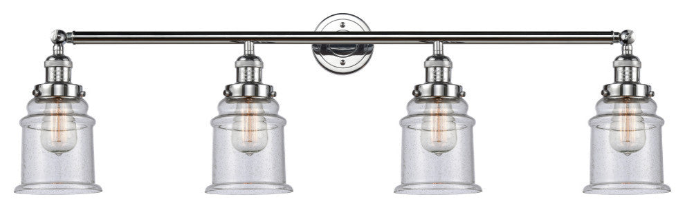 Innovations Lighting 215-Pc-G184-Led 4 Light Dimmable Led Bathroom Fixture