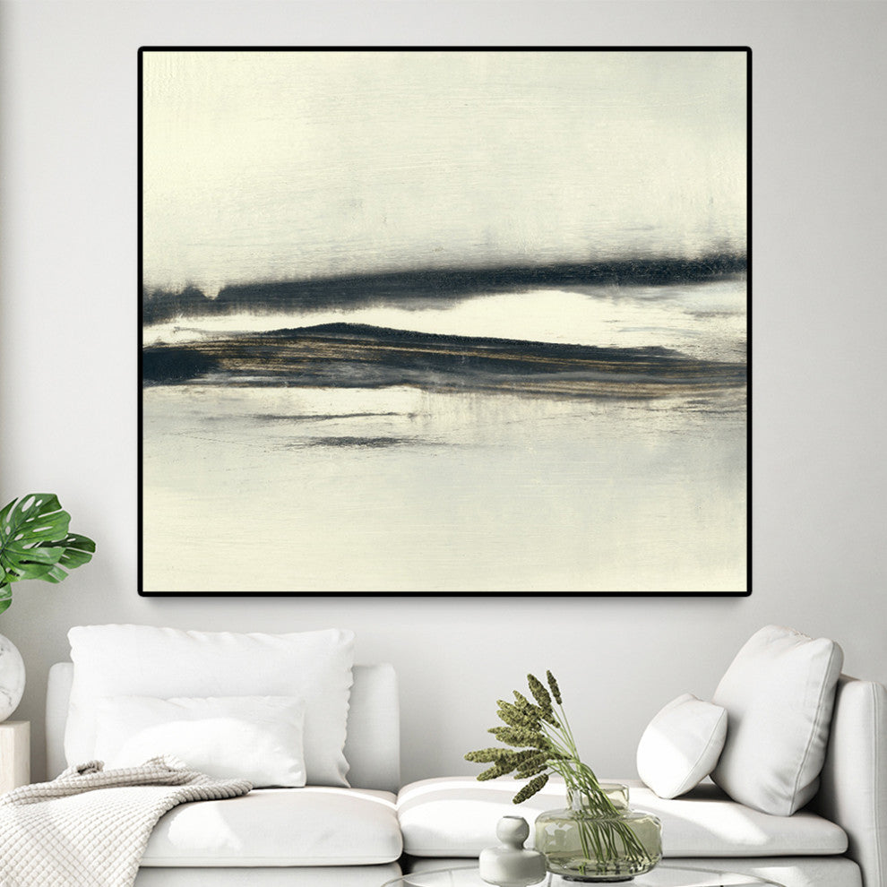 "Winter II" Oversized Framed Canvas, 45" x 45"