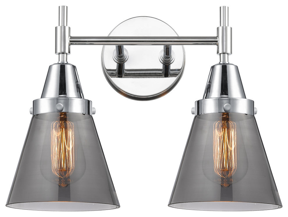 INNOVATIONS LIGHTING 447-2W-PC-G63-LED Caden 2 Light 17 inch Bath Vanity Light