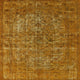 Ahgly Company Indoor Square Mid-Century Modern Area Rugs, 7' Square