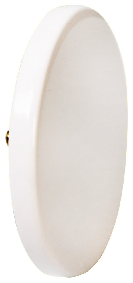 19 in. Solder In Brass Bath Tub Waste Drain Kit, White