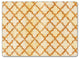 CounterArt Hardboard Placemat, Antique Quatrefoil, Set of 2