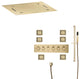 Led Musical Shower System With Hand Shower, Style 7 - Phone Control