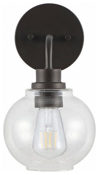 Sandrine Iron LED Vanity Light, Oil Rubbed Bronze, 1 Bulb