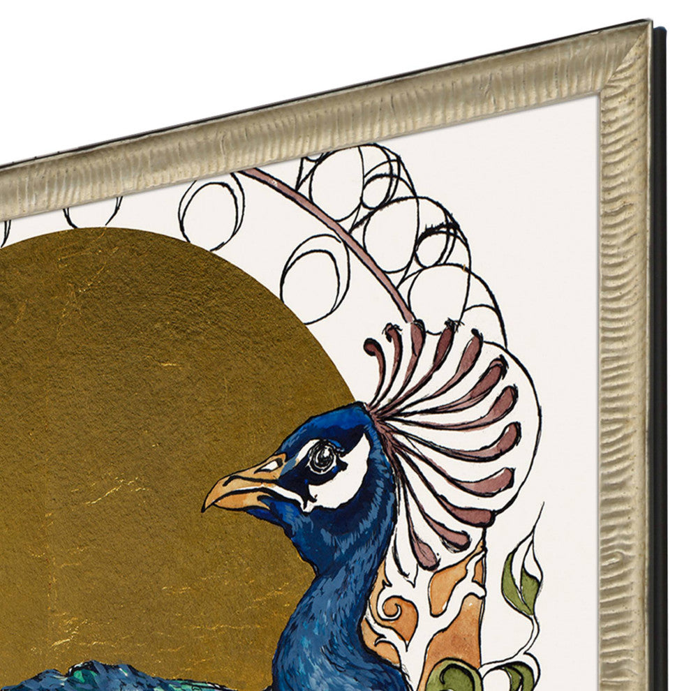 Formal Peacock Artwork