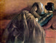 Adolph Von Menzel Sister Emily Sleeping, Gallery Wrapped Canvas Print, 21"x28"