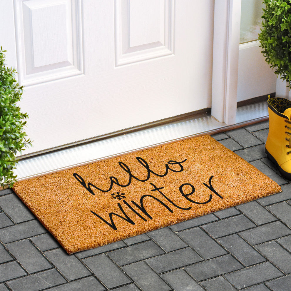 Calloway Mills Hello Winter Doormat, 36x72