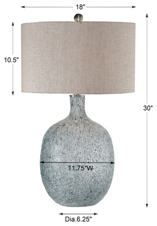 Uttermost Oceaonna Glass Table Lamp