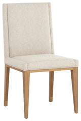 Kalla Dining Chair, Monument Oatmeal, Set of 2