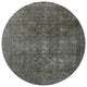 Ahgly Company Indoor Round Mid-Century Modern Area Rugs, 8' Round