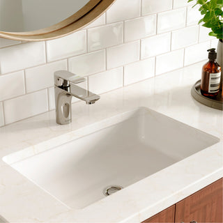 Karran KBF420 1-Hole 1-Handle Basin Faucet With Pop-up Drain, Chrome
